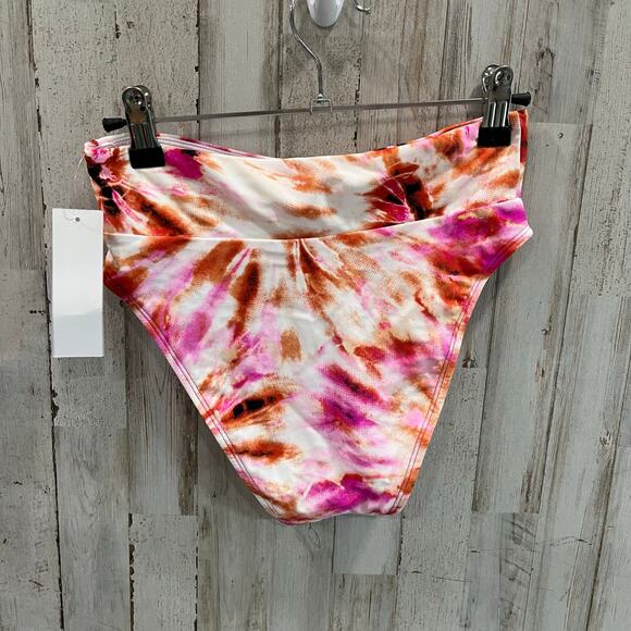 New Salt + Cove Juniors Dye For You High-Waist Bikini Bottoms Small - Multicolor - Picture 5 of 5